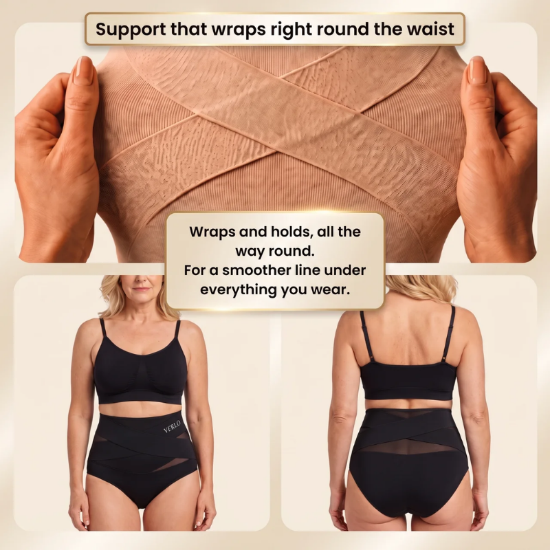 CrossBand™ Shaping Slip — High-Waisted Seamless Tummy Control